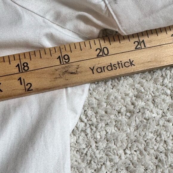 Rag & Bone Romper Womens Size 2 Surplus Cotton Surplus Belted white embroidered - Picture 9 of 15